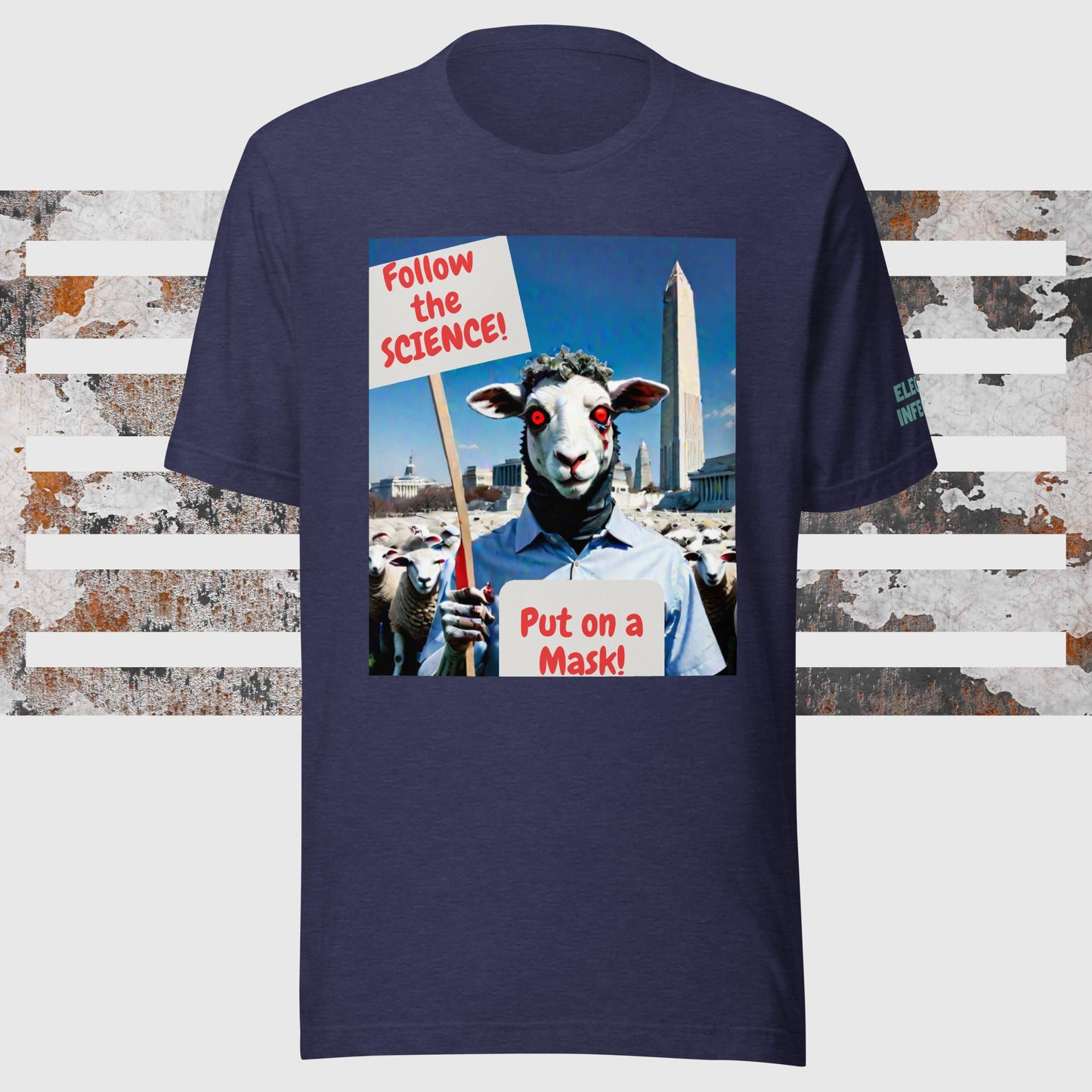 Mad Zombie Sheep t-shirt