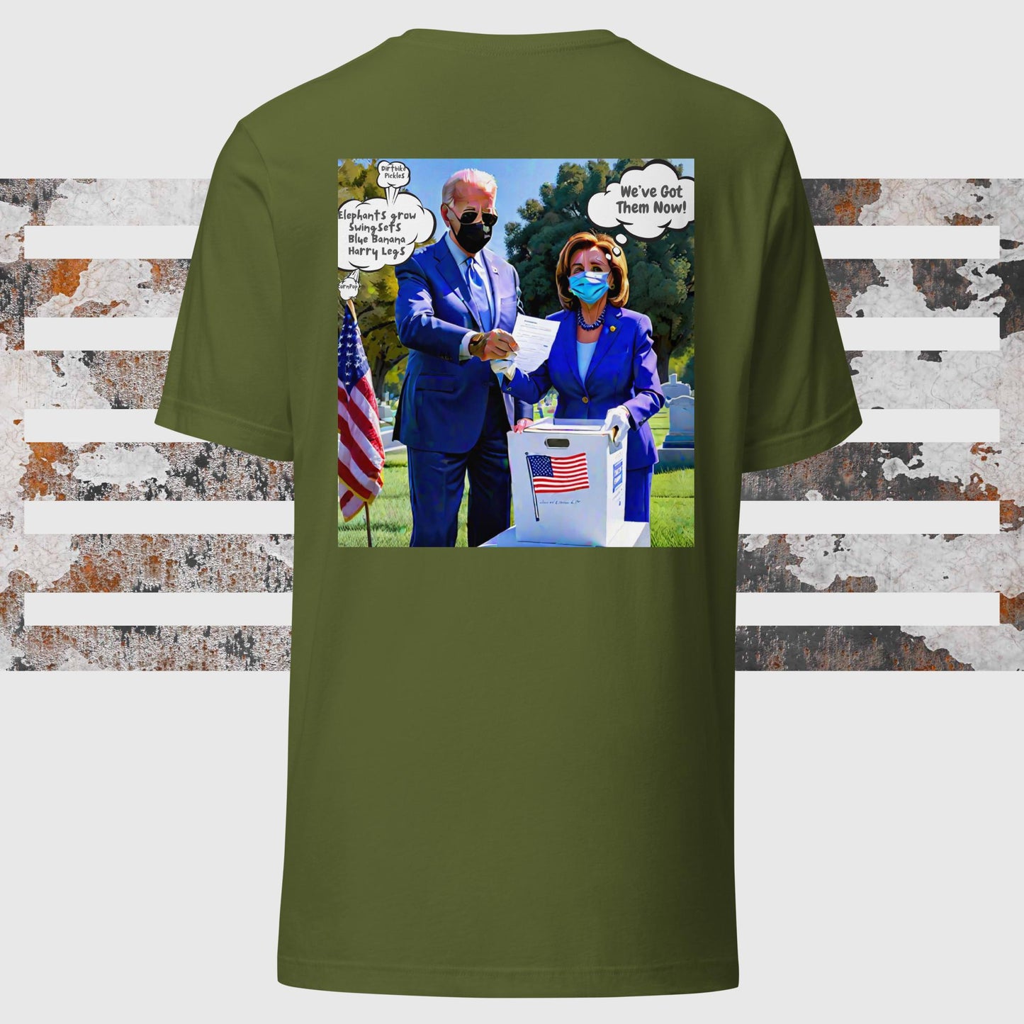 Cemtery Ballots Comic t-shirt