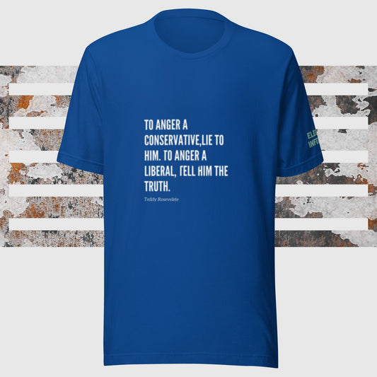 Teddy Roosevelt Quote t-shirt